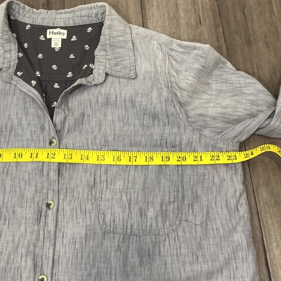 Hatley Grey Mini Floral Sadie Button Down - Picture 8 of 10